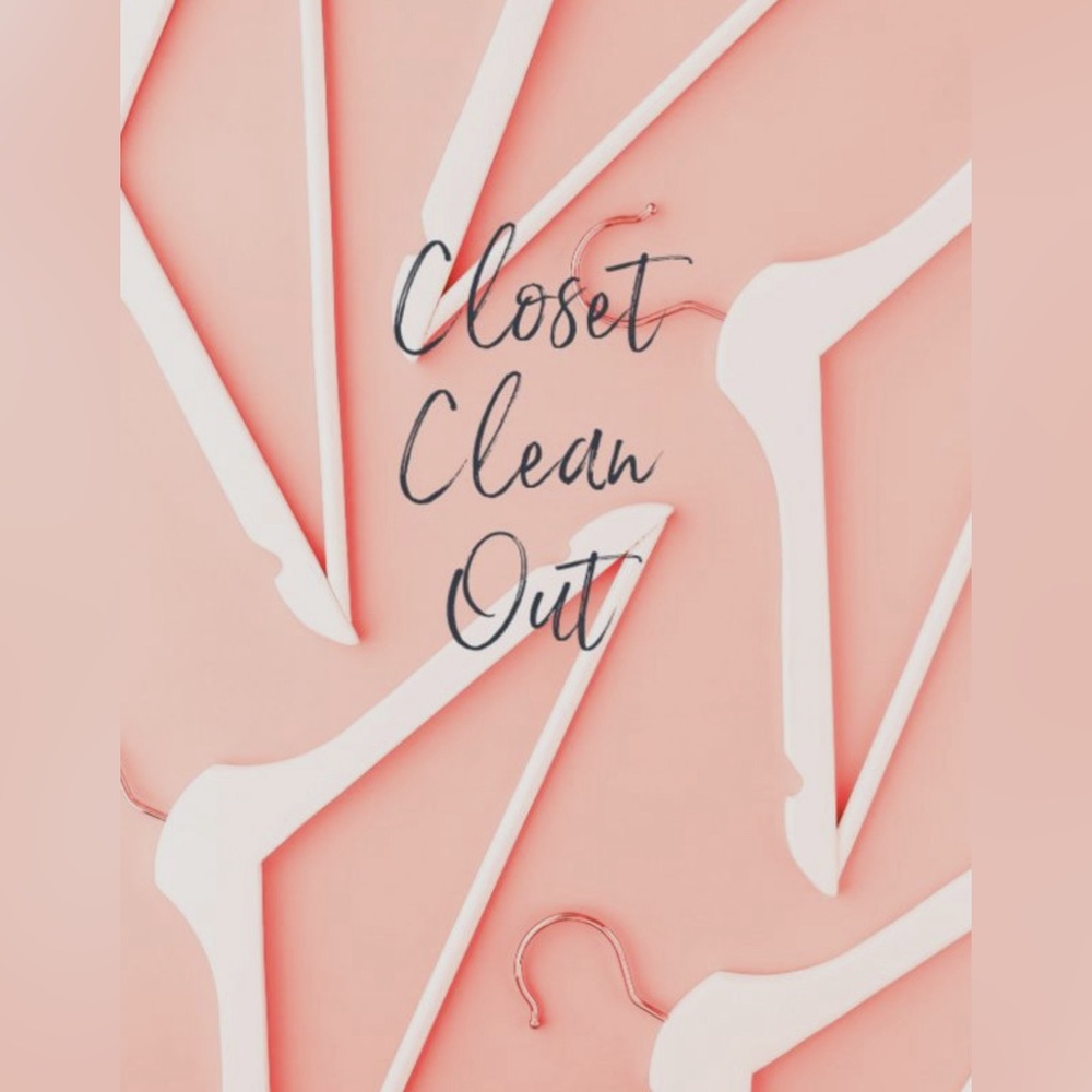CLOSET CLEAN OUT!!!